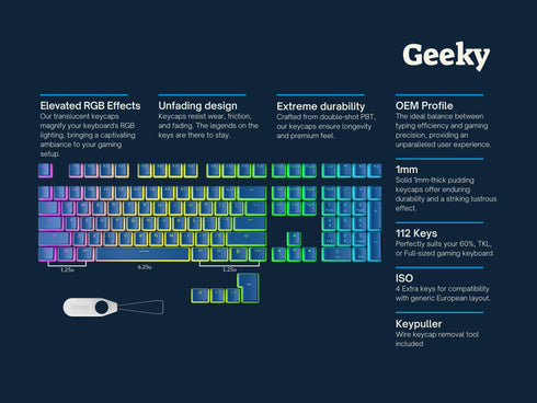 Pudding Keycaps